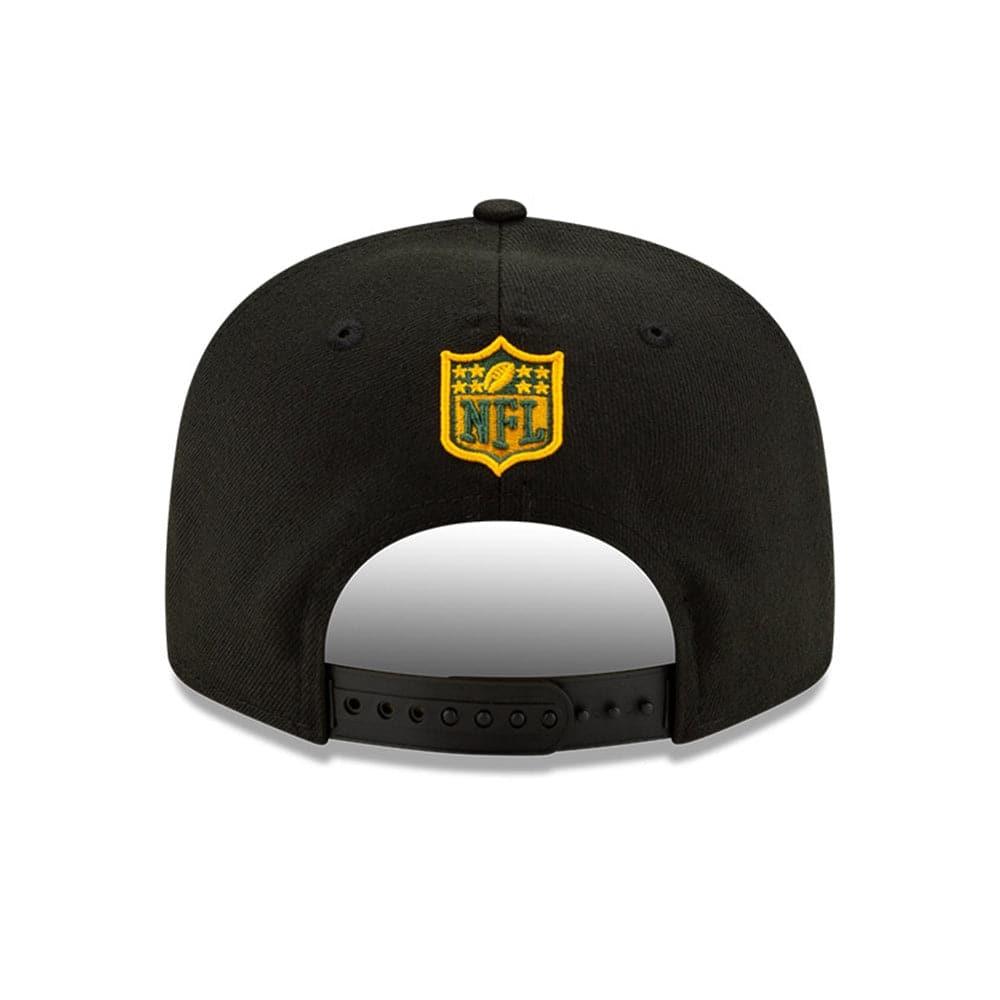 Green Bay Packers New Era NFL 2020 Draft 9FIFTY Snapback Hat - Black