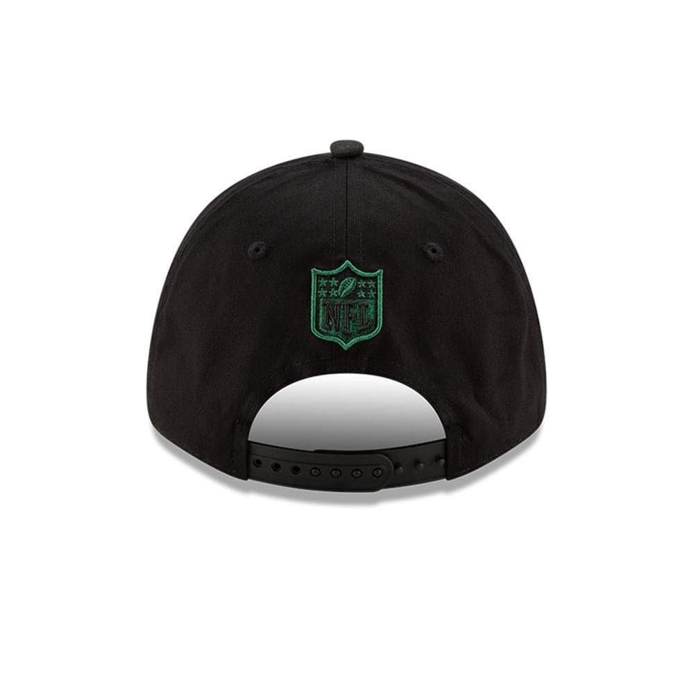 New York Jets New Era NFL 2020 Draft 9FORTY Stretch Snapback Curve Hat - Black