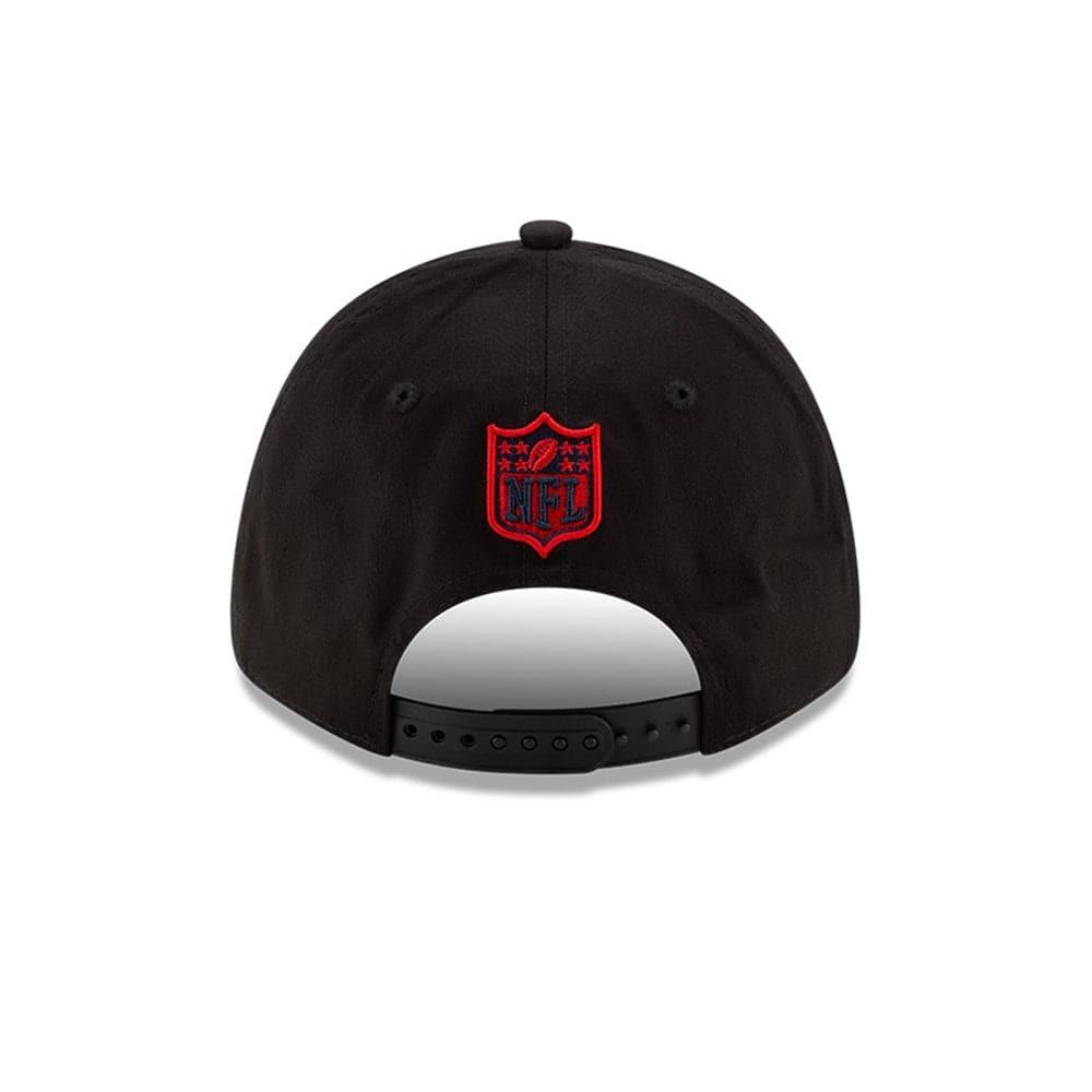 New England Patriots New Era NFL 2020 Draft 9FORTY Stretch Snapback Curve Hat - Black