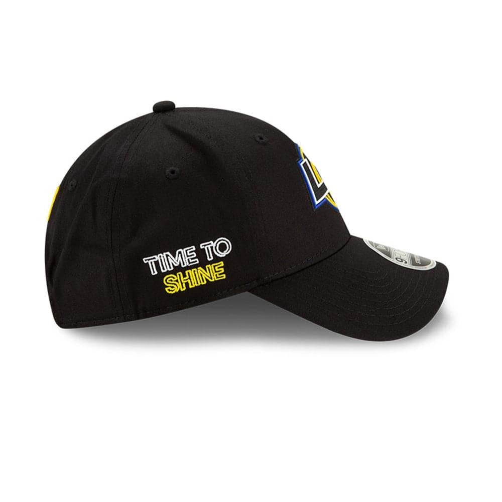 Los Angeles Rams New Era NFL 2020 Draft 9FORTY Stretch Snapback Curve Hat - Black
