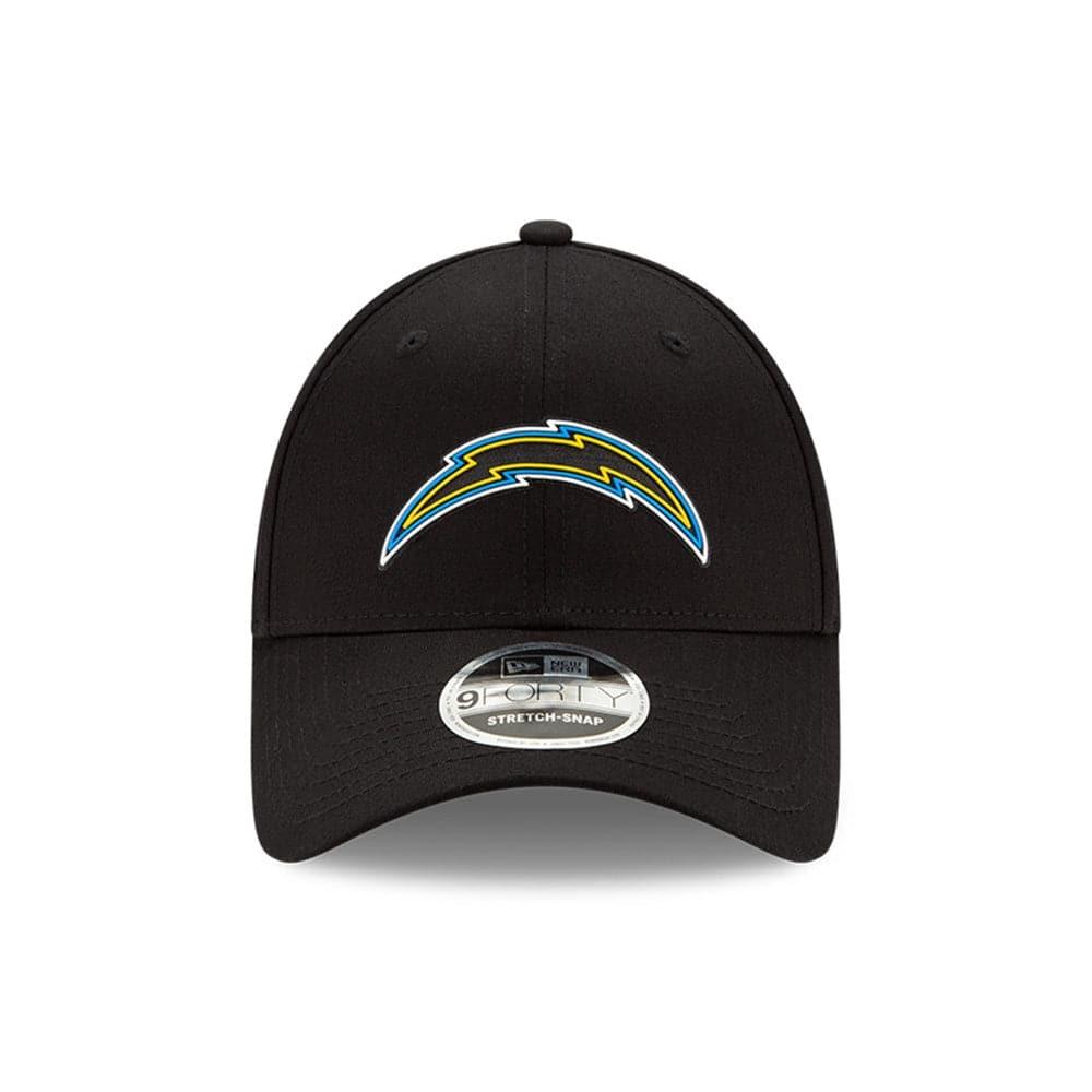 Los Angeles Chargers New Era NFL 2020 Draft 9FORTY Stretch Snapback Curve Hat - Black