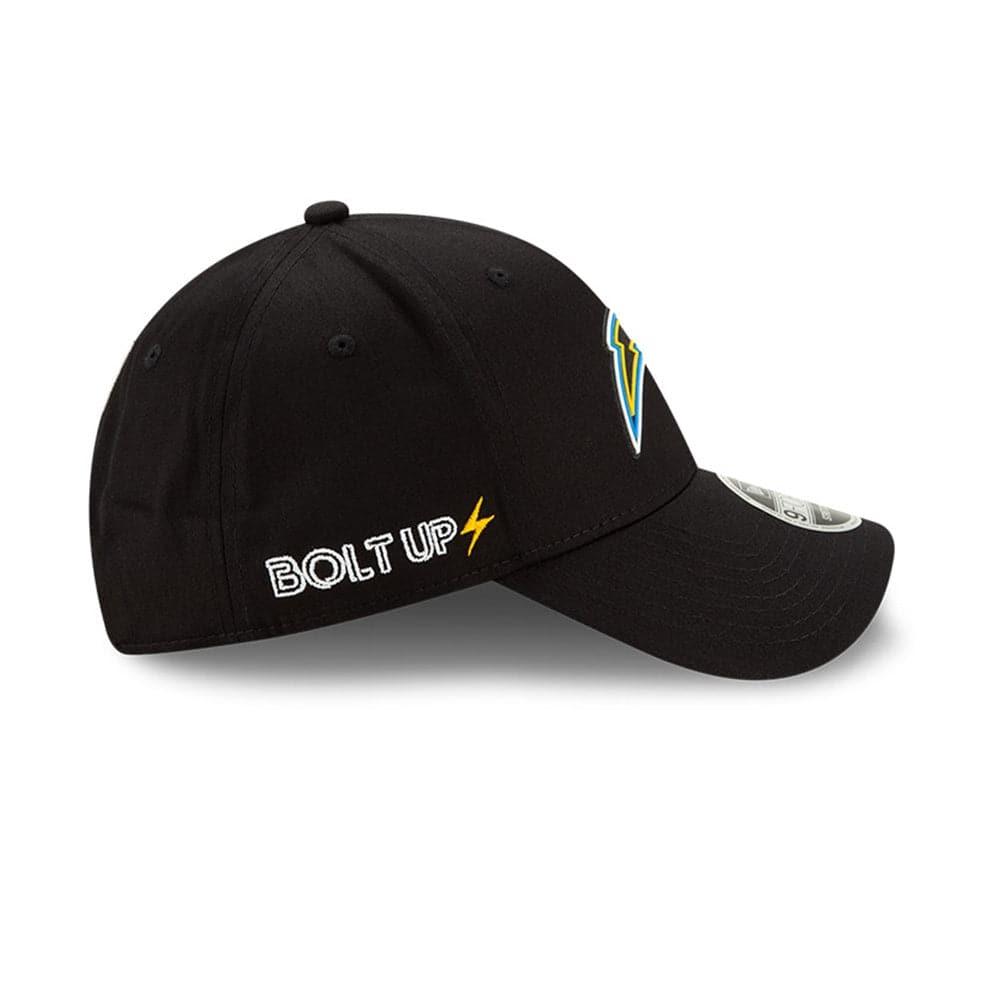 Los Angeles Chargers New Era NFL 2020 Draft 9FORTY Stretch Snapback Curve Hat - Black
