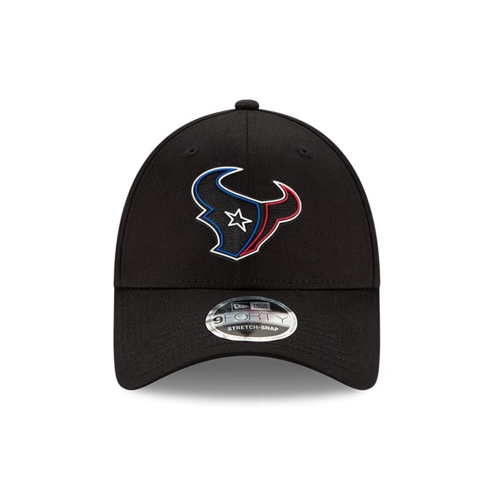 Houston Texans New Era NFL 2020 Draft 9FORTY Stretch Snapback Curve Hat - Black