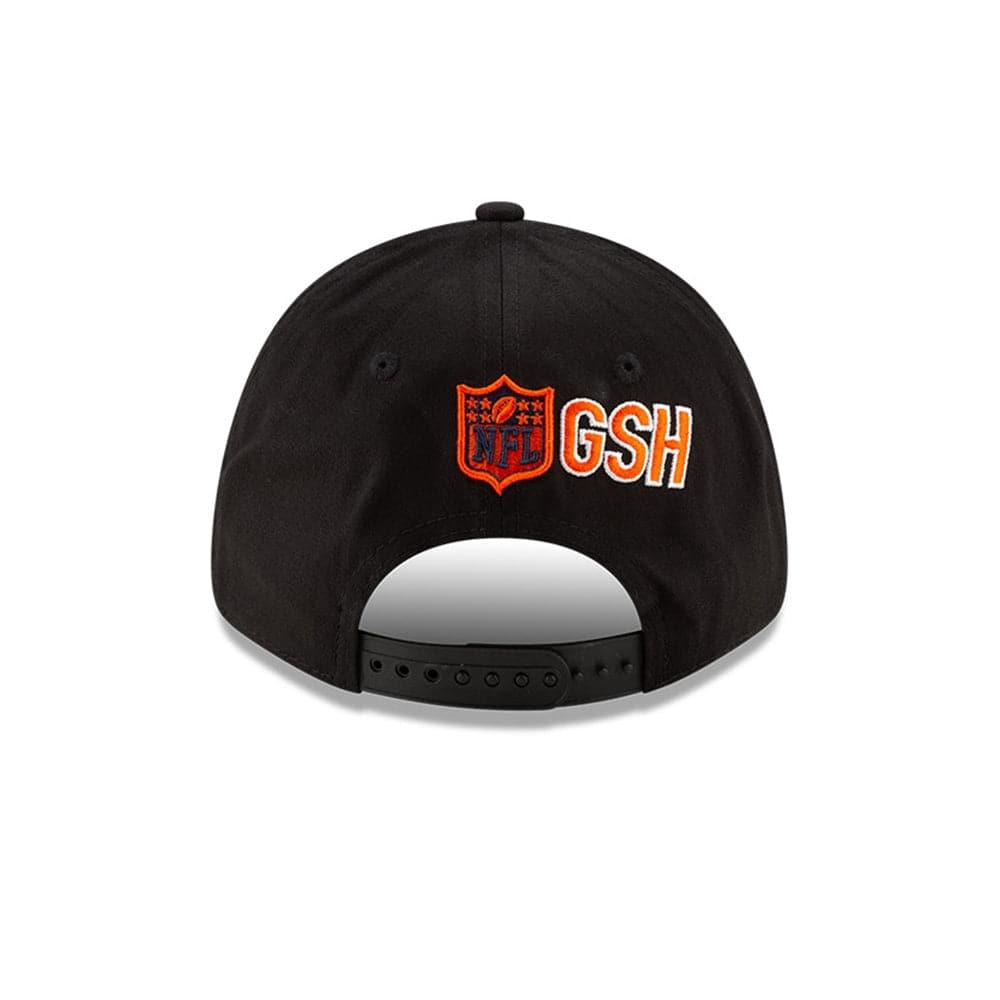 Chicago Bears New Era NFL 2020 Draft 9FORTY Stretch Snapback Curve Hat - Black