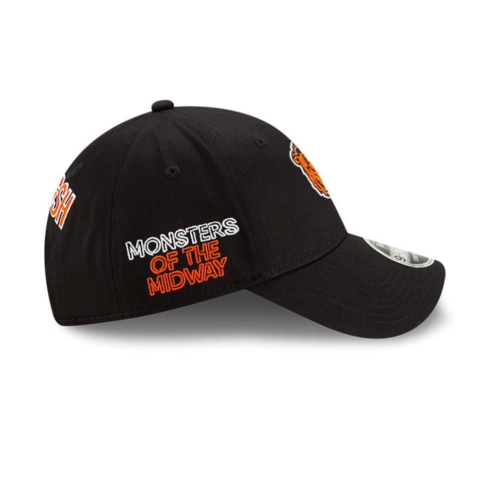 Chicago Bears New Era NFL 2020 Draft 9FORTY Stretch Snapback Curve Hat - Black