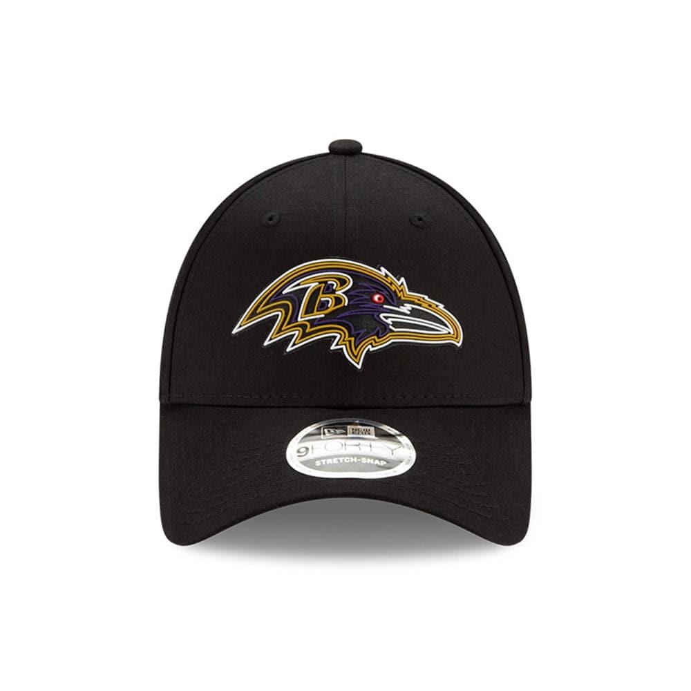 Baltimore Ravens New Era NFL 2020 Draft 9FORTY Stretch Snapback Curve Hat - Black