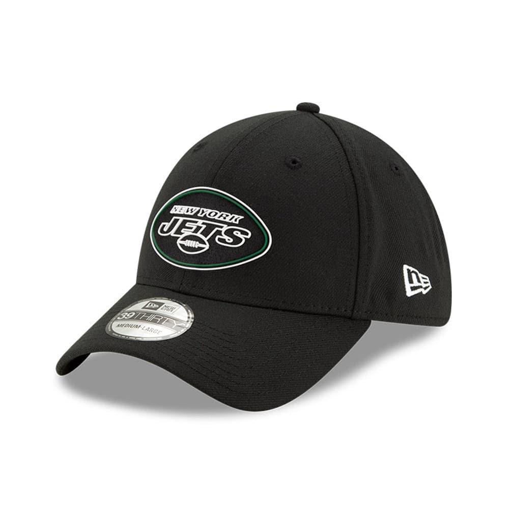 New York Jets New Era NFL 2020 Draft 39THIRTY Flex Fit Curve Hat - Black