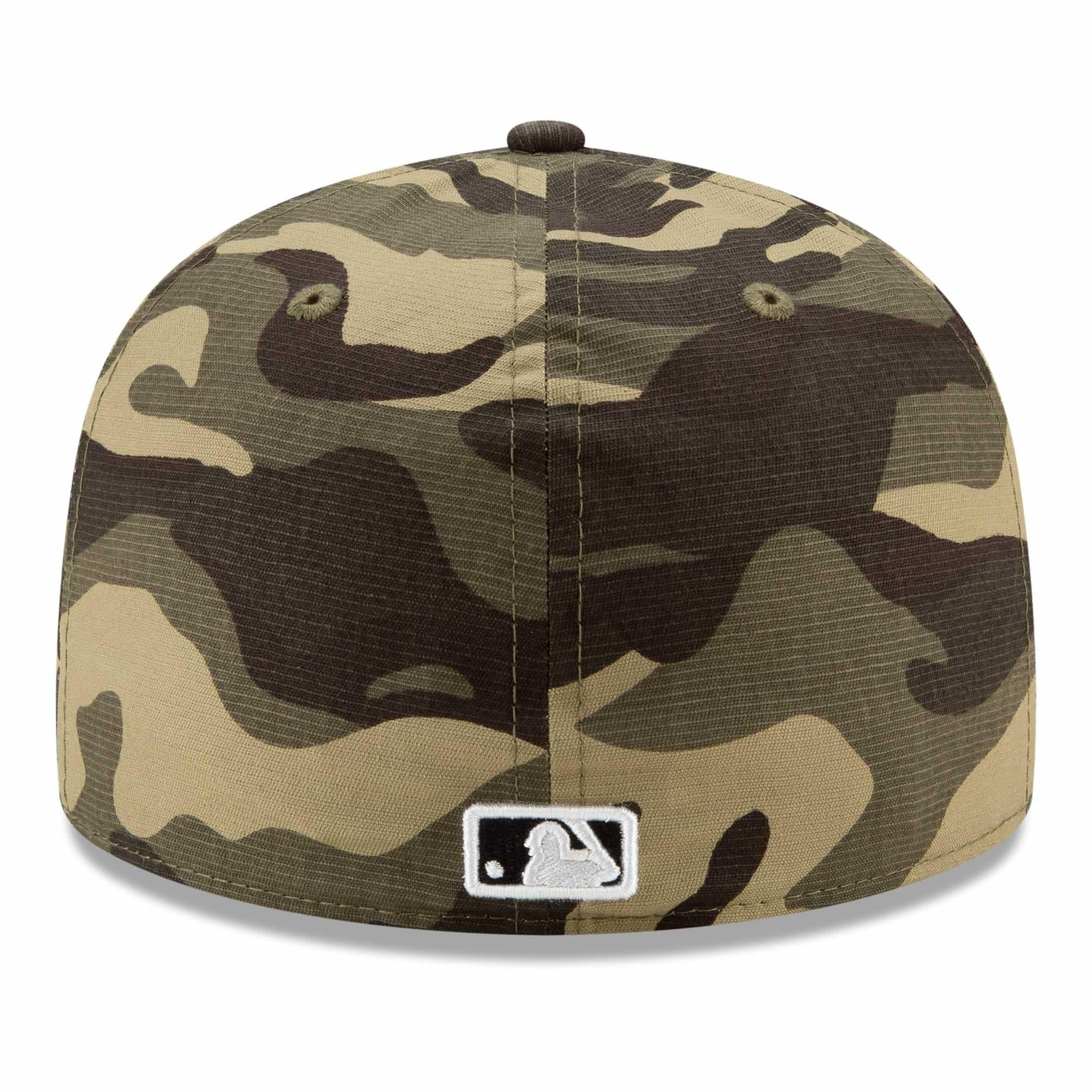 Los Angeles Dodgers New Era MLB 2021 Armed Forces 59FIFTY Fitted Hat - Camo