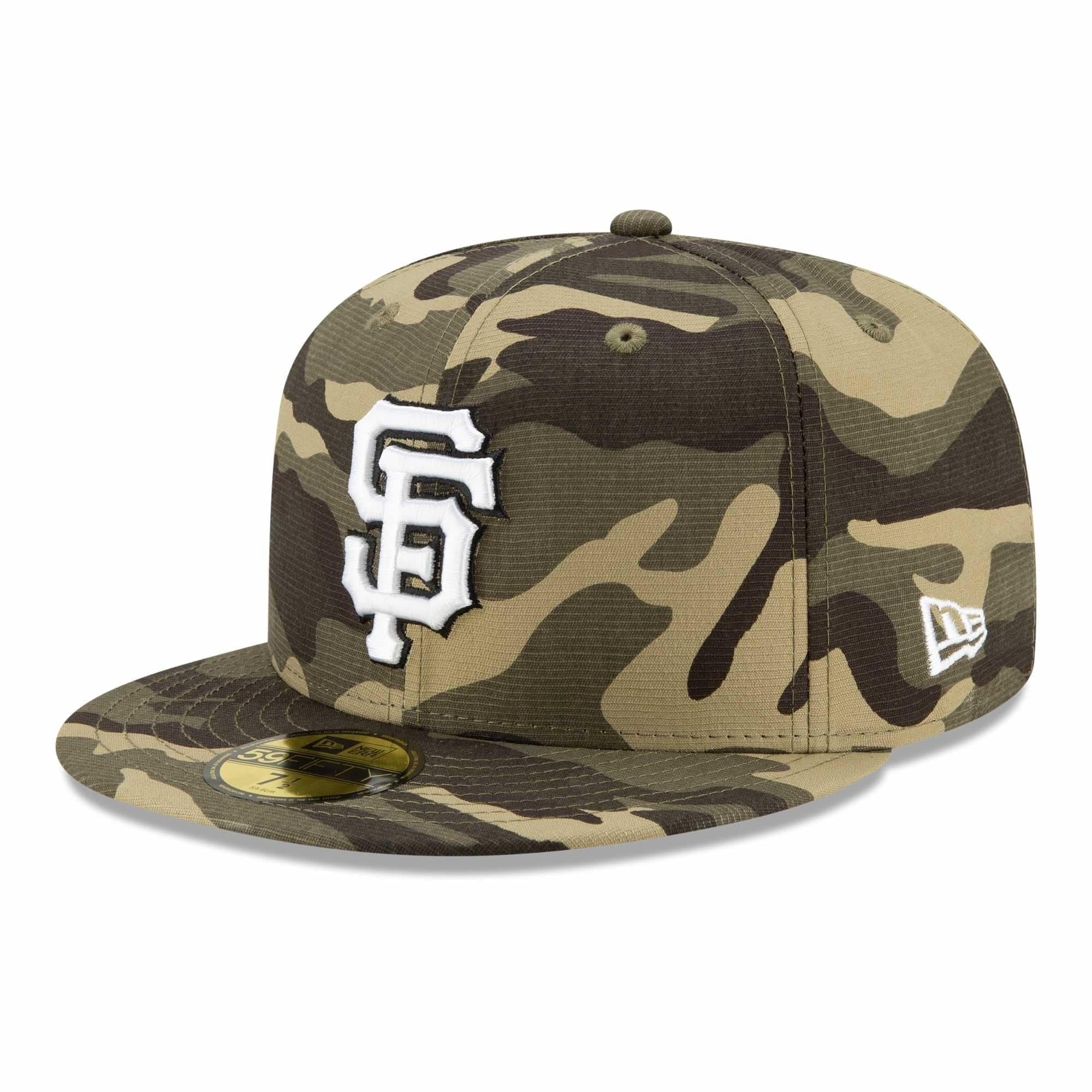 San Francisco Giants New Era MLB 2021 Armed Forces 59FIFTY Fitted Hat - Camo
