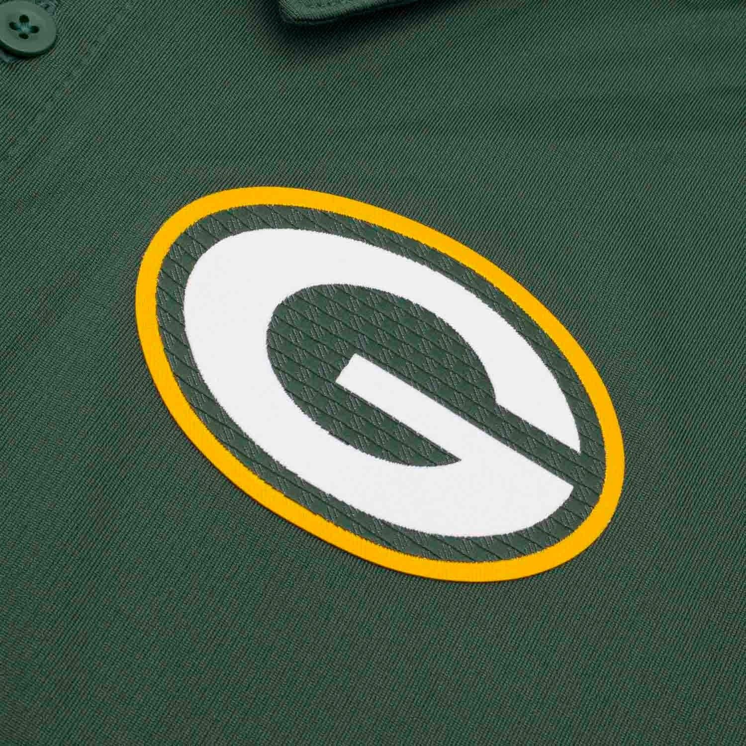 Green Bay Packers Nike NFL Team Logo Franchise Performance Polo Shirt - Green