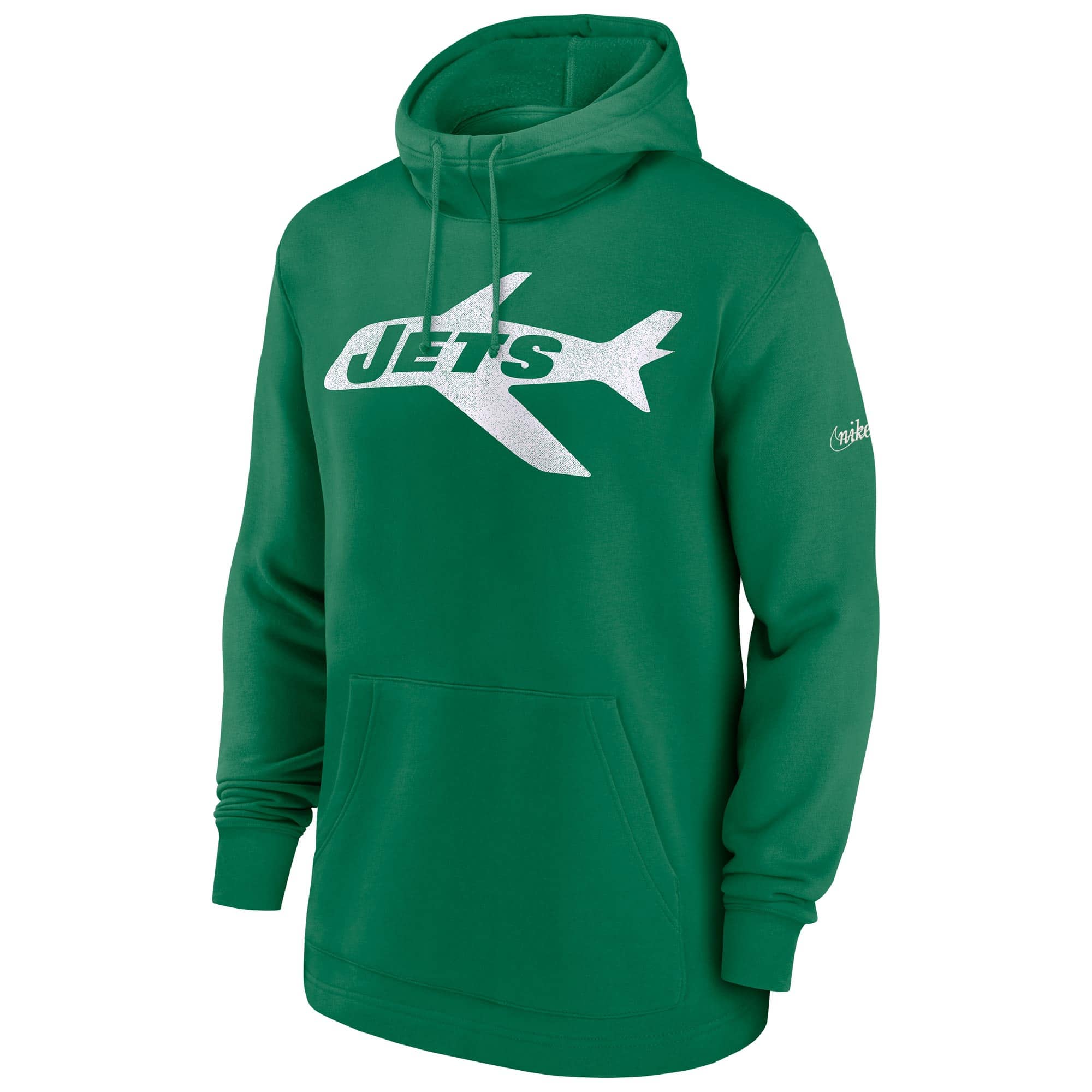 New York Jets Nike NFL Historic Fleece Hoodie Jumper - Green