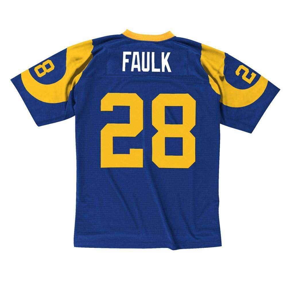Marshall Faulk Los Angeles Rams Mitchell & Ness NFL Legacy Jersey - Blue