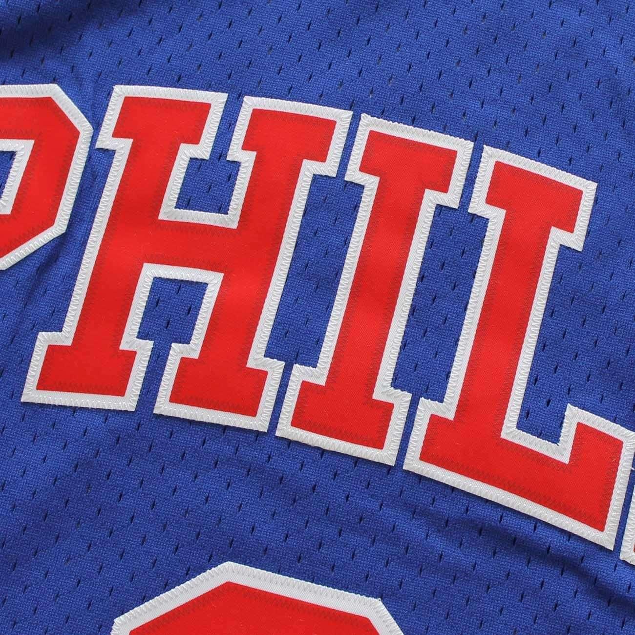 Allen Iverson Philadelphia 76ers Mitchell & Ness NBA 96-97 Swingman Jersey - Blue