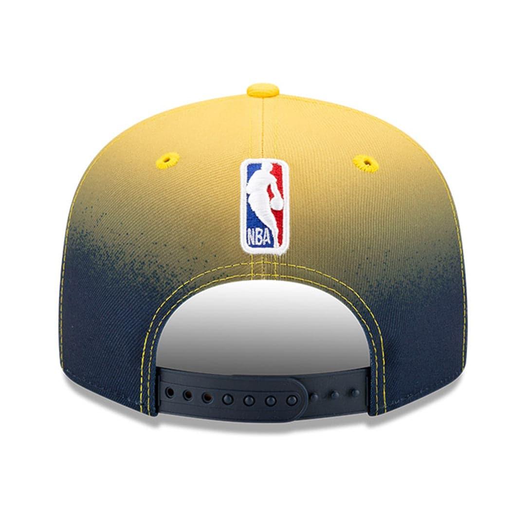 New Era Caps Indiana Pacers New Era NBA 2021 Back Half 9FIFTY Snapback Hat - Yellow