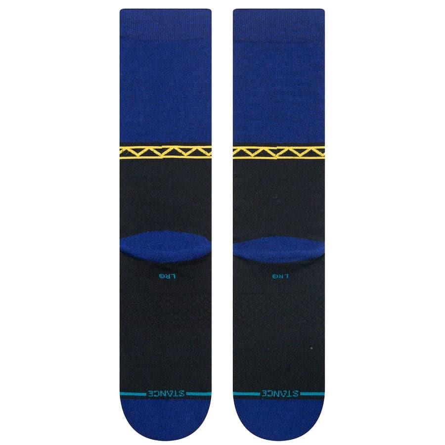Stance Socks Large (9-12 US) Indiana Pacers Stance NBA 22-23 City Edition Crew Socks - Black