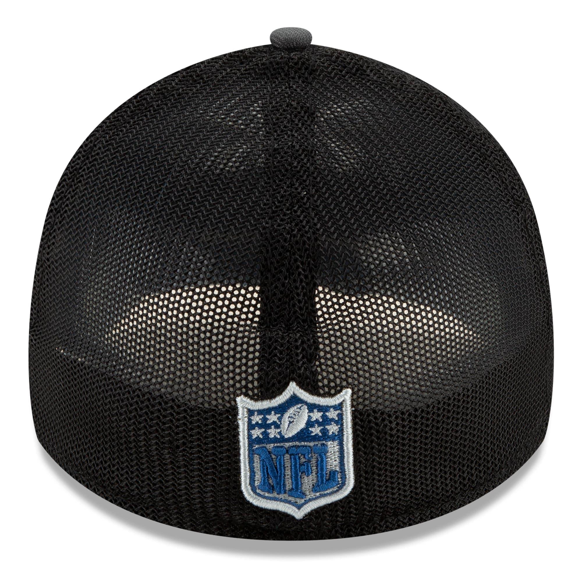 New Era Caps Indianapolis Colts New Era 2021 NFL Draft 39THIRTY Flex Fit Curve Hat - Graphite