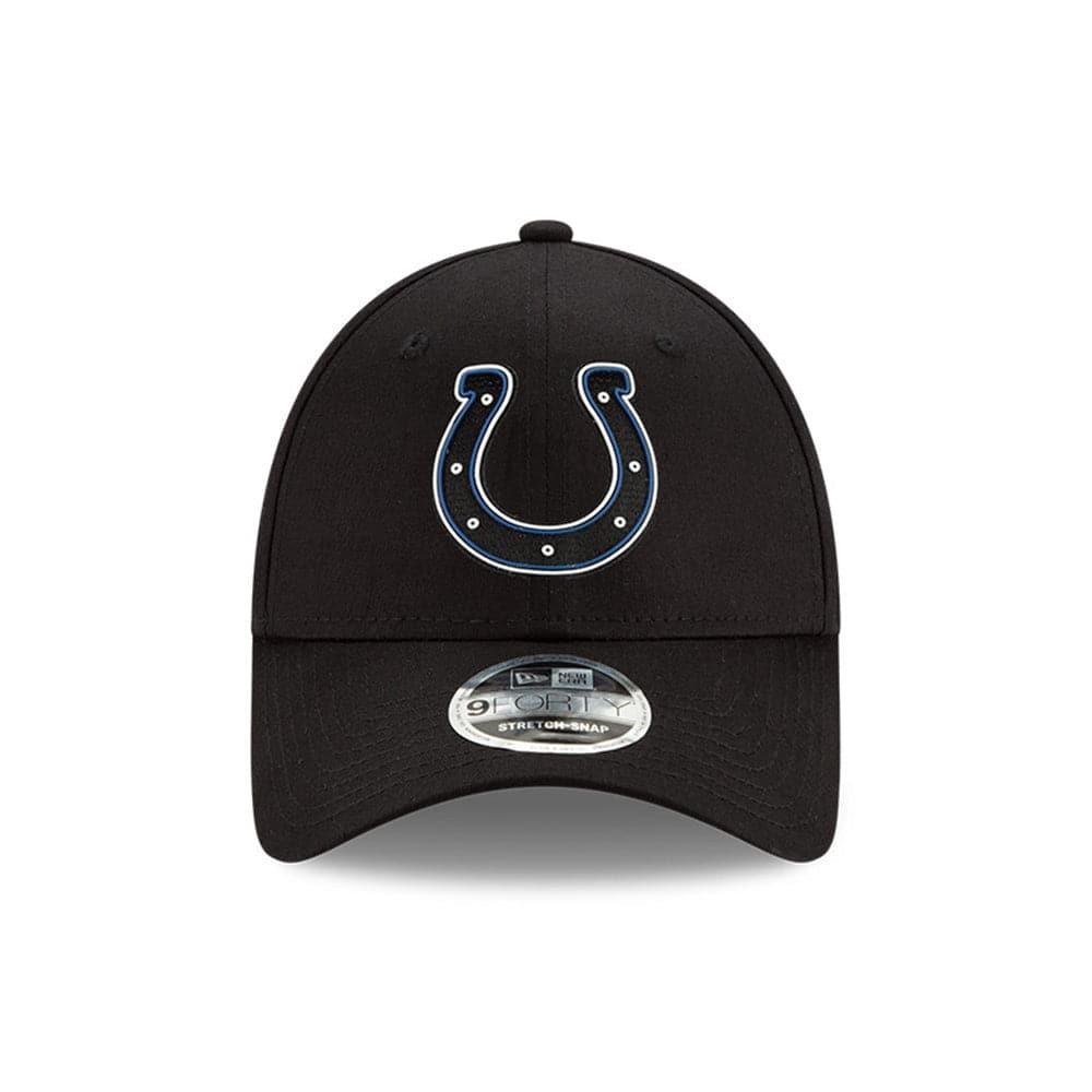New Era Caps Indianapolis Colts New Era NFL 2020 Draft 9FORTY Stretch Snapback Curve Hat - Black