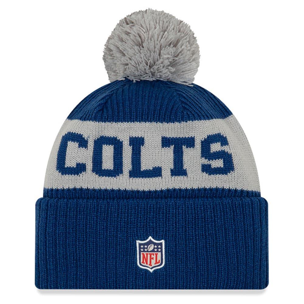 New Era Beanies Indianapolis Colts New Era NFL 2020 Team Colour Sideline Knit Beanie