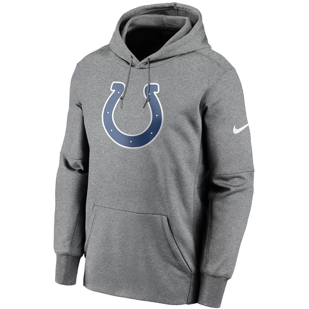 Nike Jumpers Indianapolis Colts Nike NFL Prime Logo Therma Hoodie Jumper - Anthracite