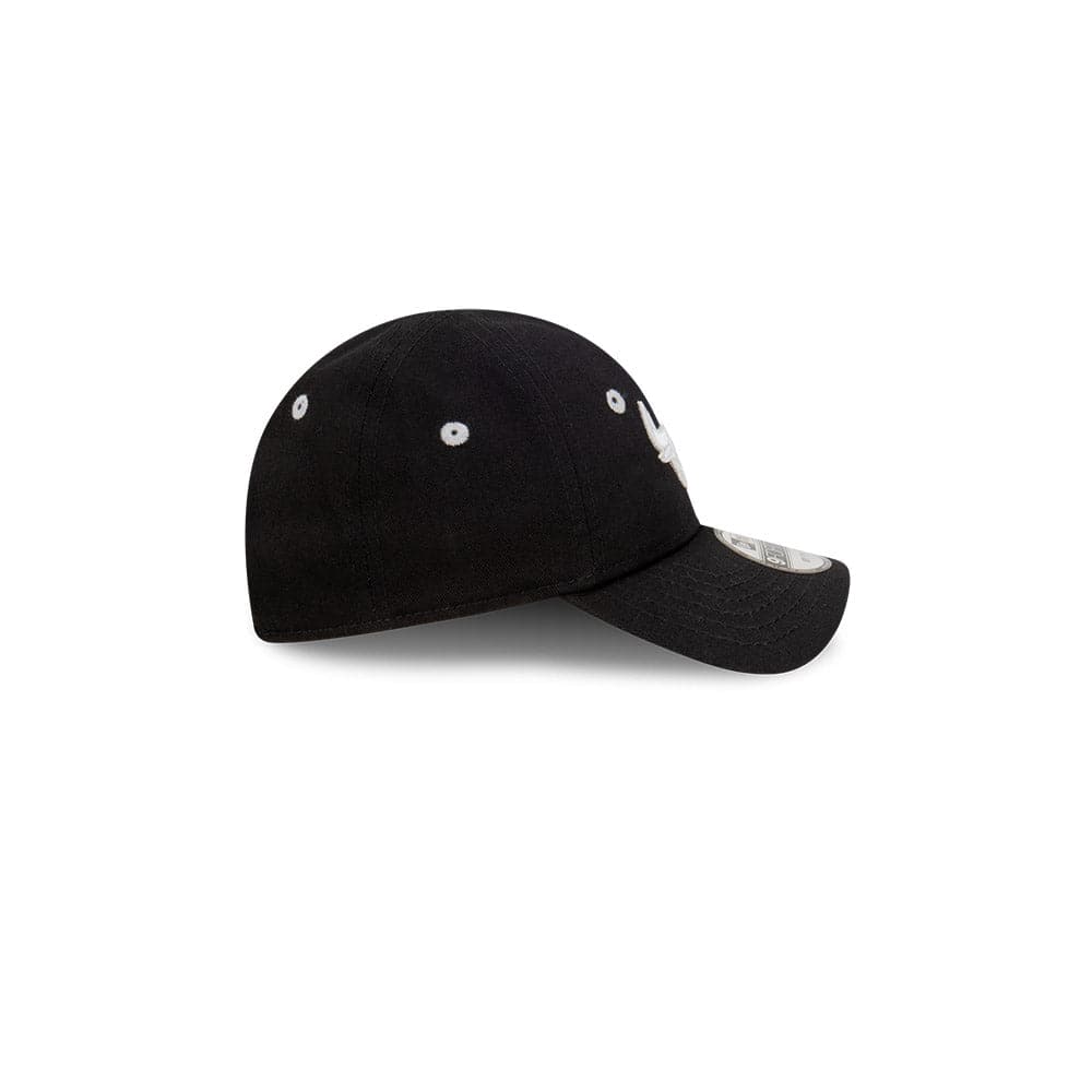New Era Caps Infants Infants Chicago Bulls New Era NBA Tonal Grey My 1st 9FORTY Hat - Black