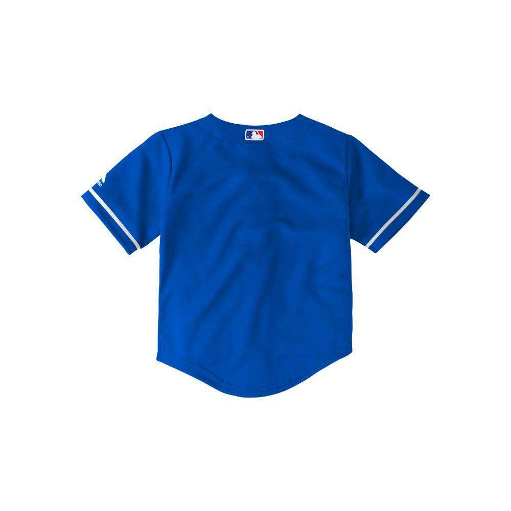 Majestic Athletic Jerseys Infants Los Angeles Dodgers Majestic MLB Cool Base Replica Jersey - Blue