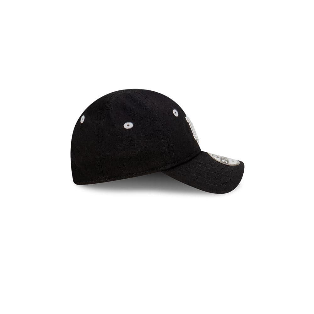 New Era Caps Infants Infants Los Angeles Dodgers New Era MLB Tonal Grey My 1st 9FORTY Hat - Black