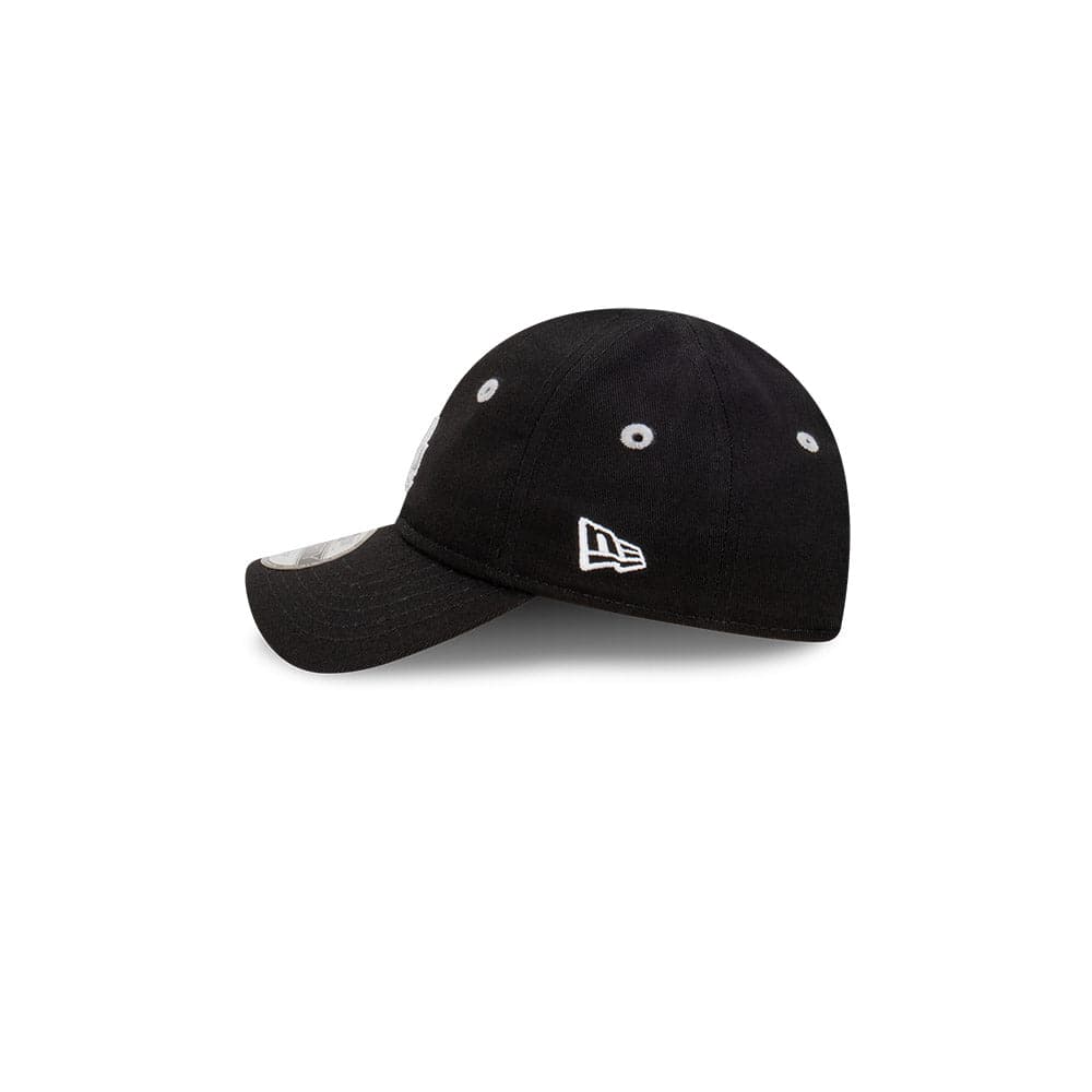 New Era Caps Infants Infants Los Angeles Dodgers New Era MLB Tonal Grey My 1st 9FORTY Hat - Black