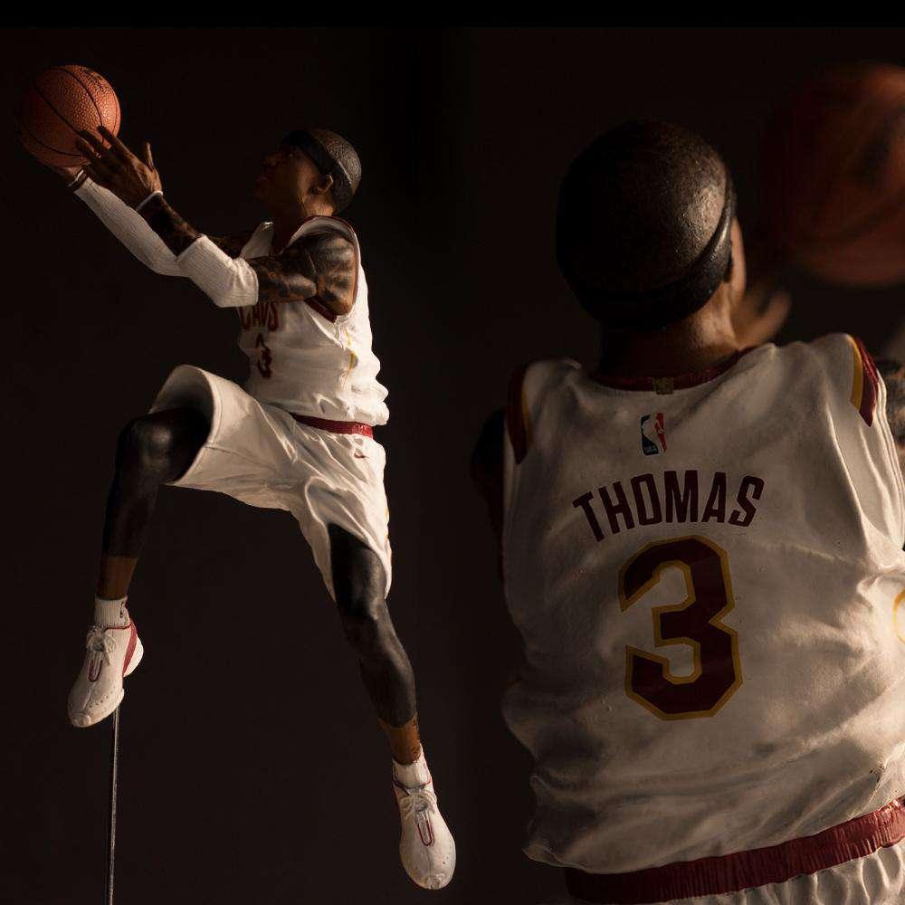 McFarlane Toys Figures Isiah Thomas Cleveland Cavaliers McFarlane NBA Series 32 7" Figure - White