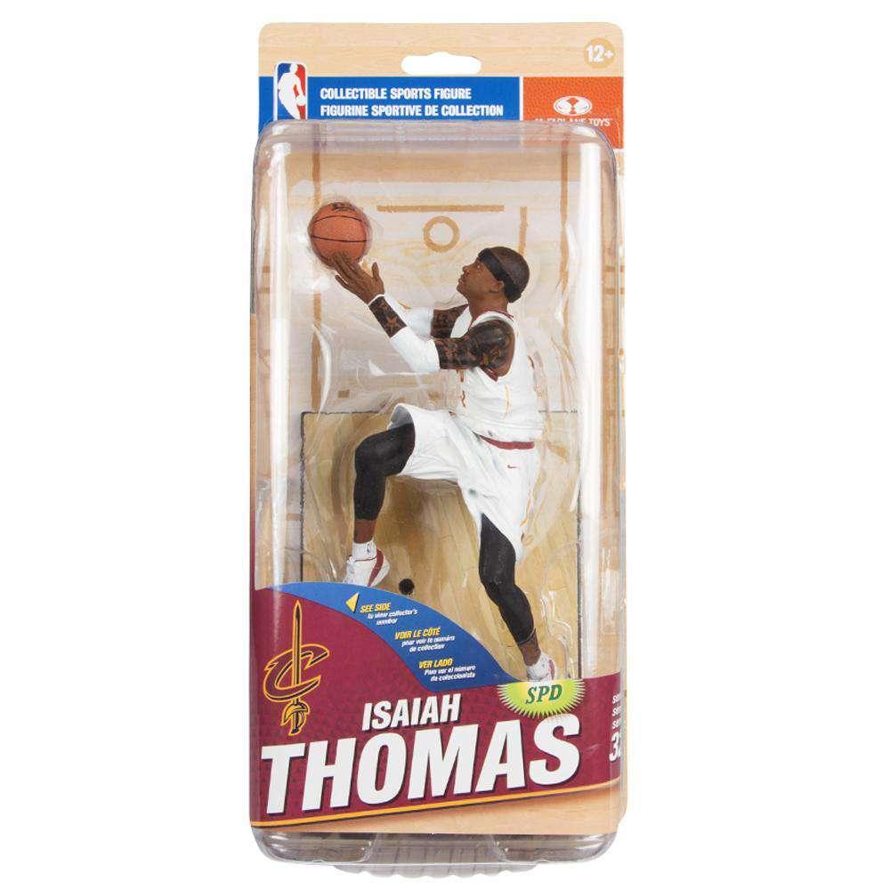 McFarlane Toys Figures Isiah Thomas Cleveland Cavaliers McFarlane NBA Series 32 7" Figure - White