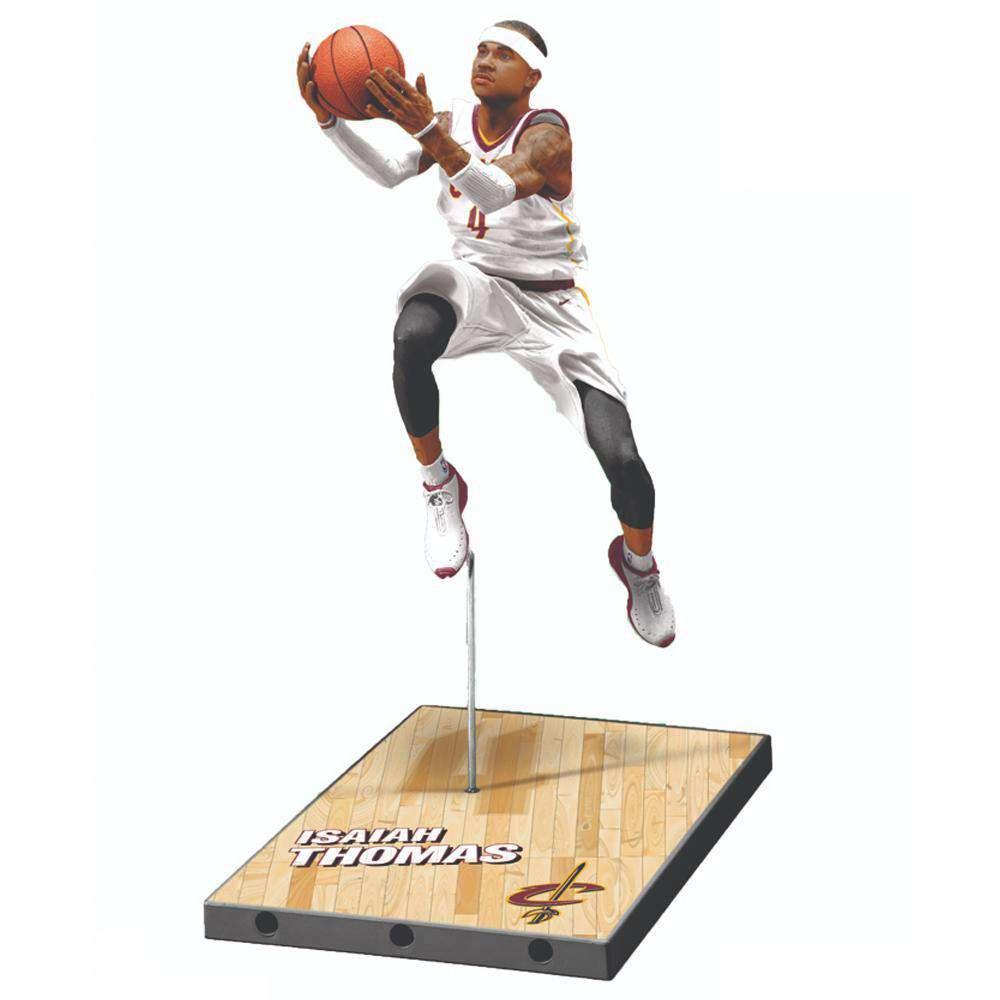 McFarlane Toys Figures Isiah Thomas Cleveland Cavaliers McFarlane NBA Series 32 7" Figure - White
