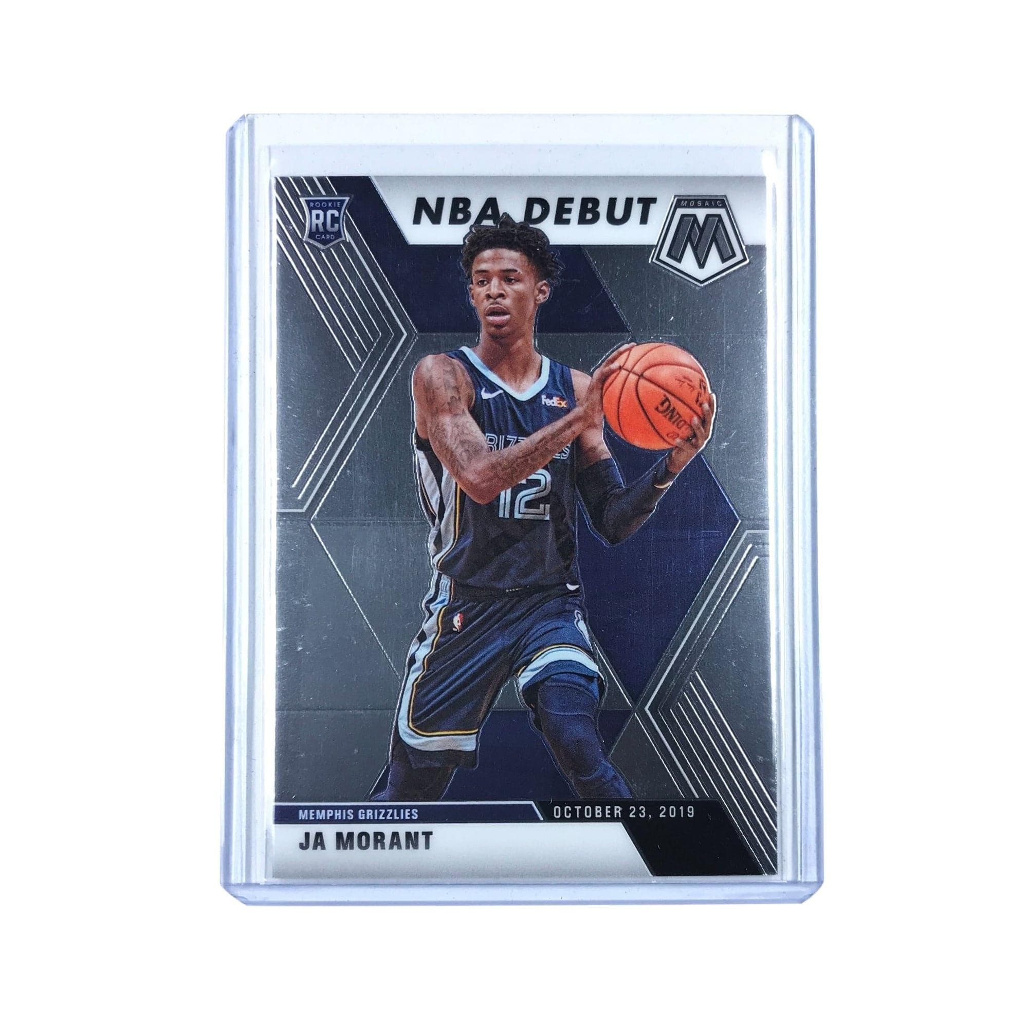 Panini Cards Ja Morant Memphis Grizzlies 2019-20 Panini Mosaic NBA Debut 274 Rookie Card