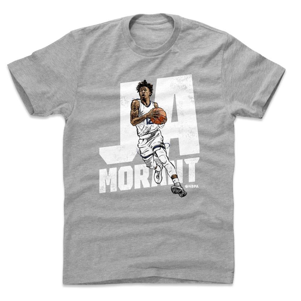 500 Level T-Shirts Ja Morant Memphis Grizzlies 500 Level NBA Drive T-Shirt - Grey