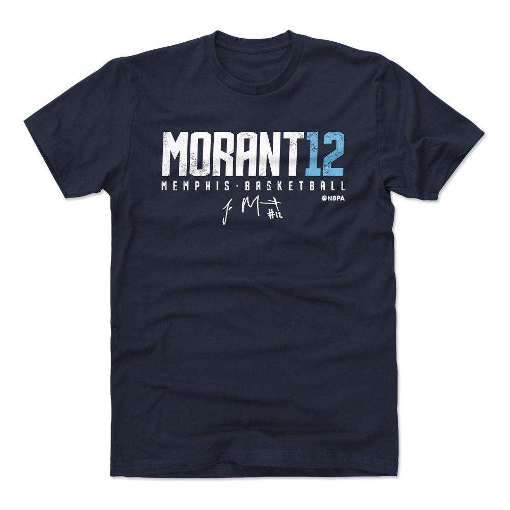 500 Level T-Shirts Ja Morant Memphis Grizzlies 500 Level NBA Elite T-Shirt - Navy