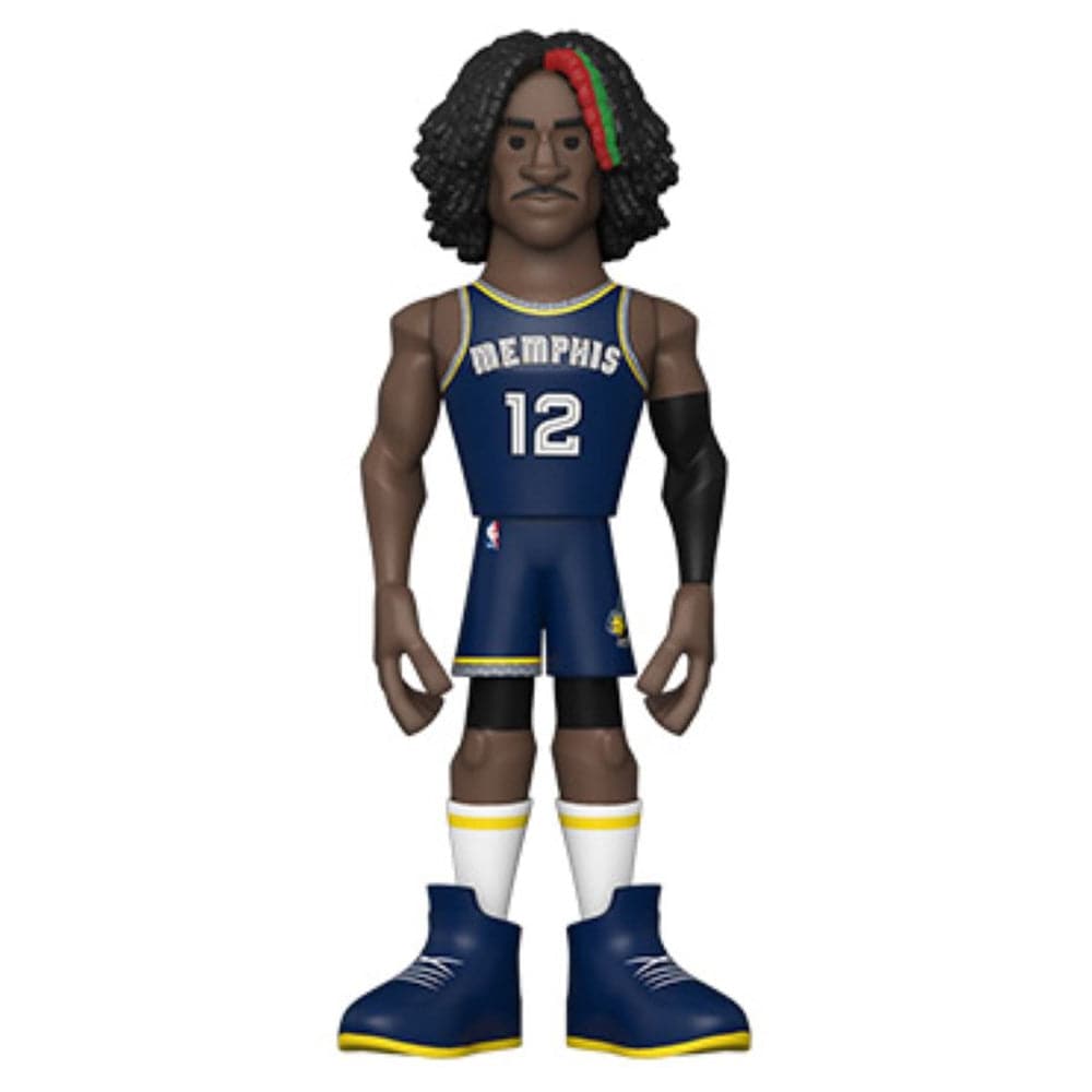 Funko Figures Ja Morant Memphis Grizzlies Funko NBA 5" Home Vinyl Gold Figure - Navy