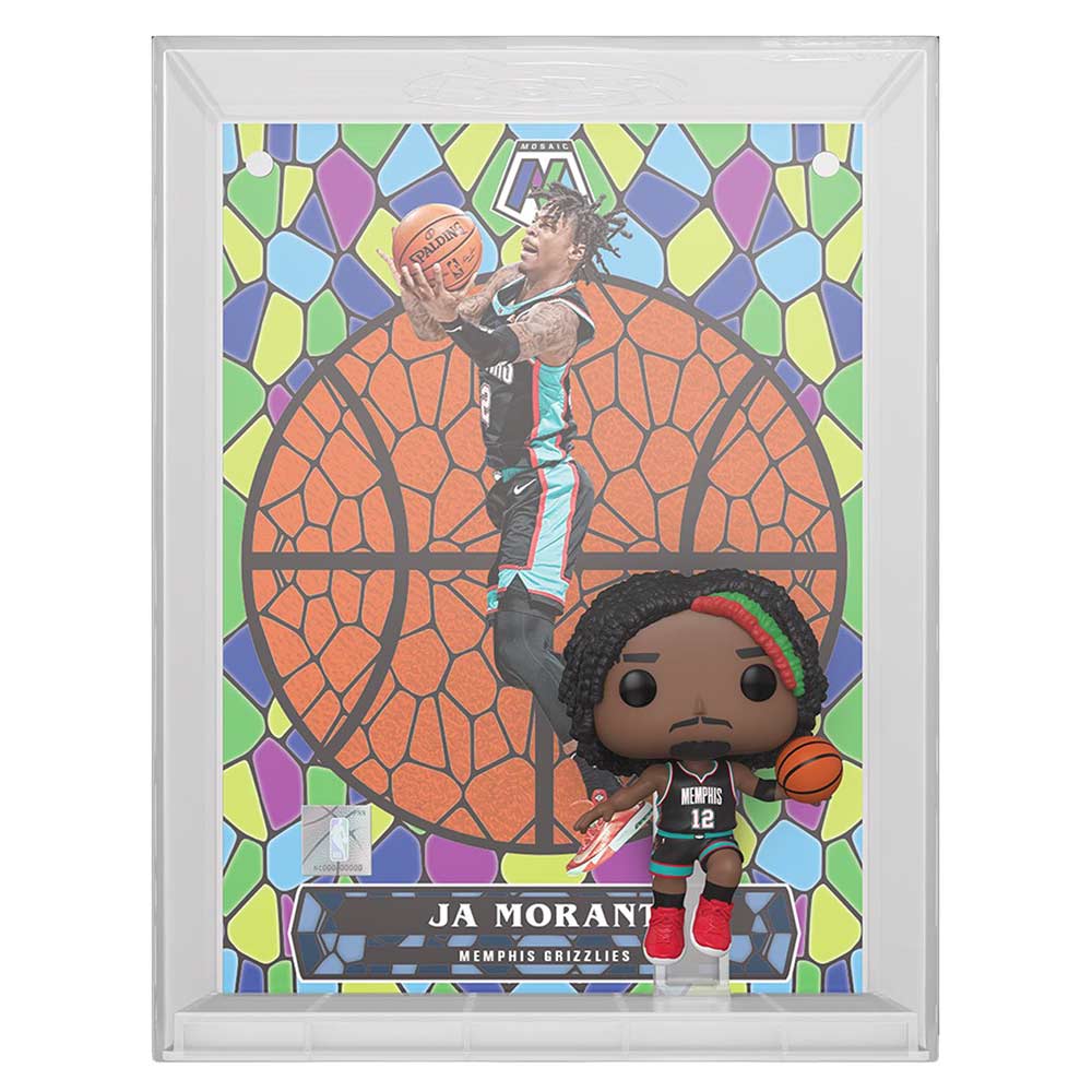 Funko Figures Ja Morant Memphis Grizzlies Funko NBA Mosaic Trading Card Pop Figure