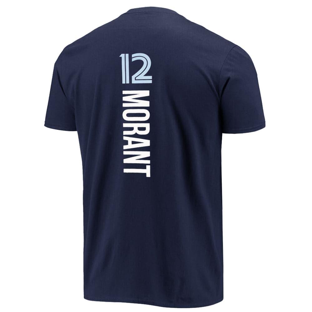 NBA Essentials T-Shirts Ja Morant Memphis Grizzlies NBA Essentials Top Of The Key T-Shirt - Navy