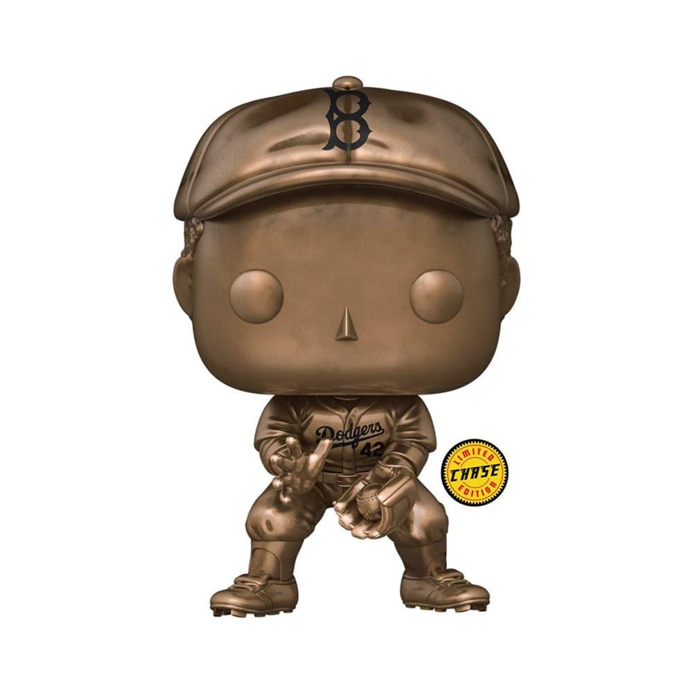 Funko Figures Jackie Robinson Los Angeles Dodgers Funko MLB Icons Pop Figure - White