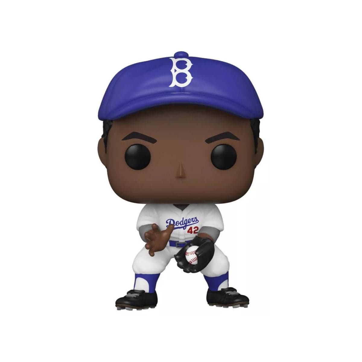 Funko Figures Jackie Robinson Los Angeles Dodgers Funko MLB Icons Pop Figure - White