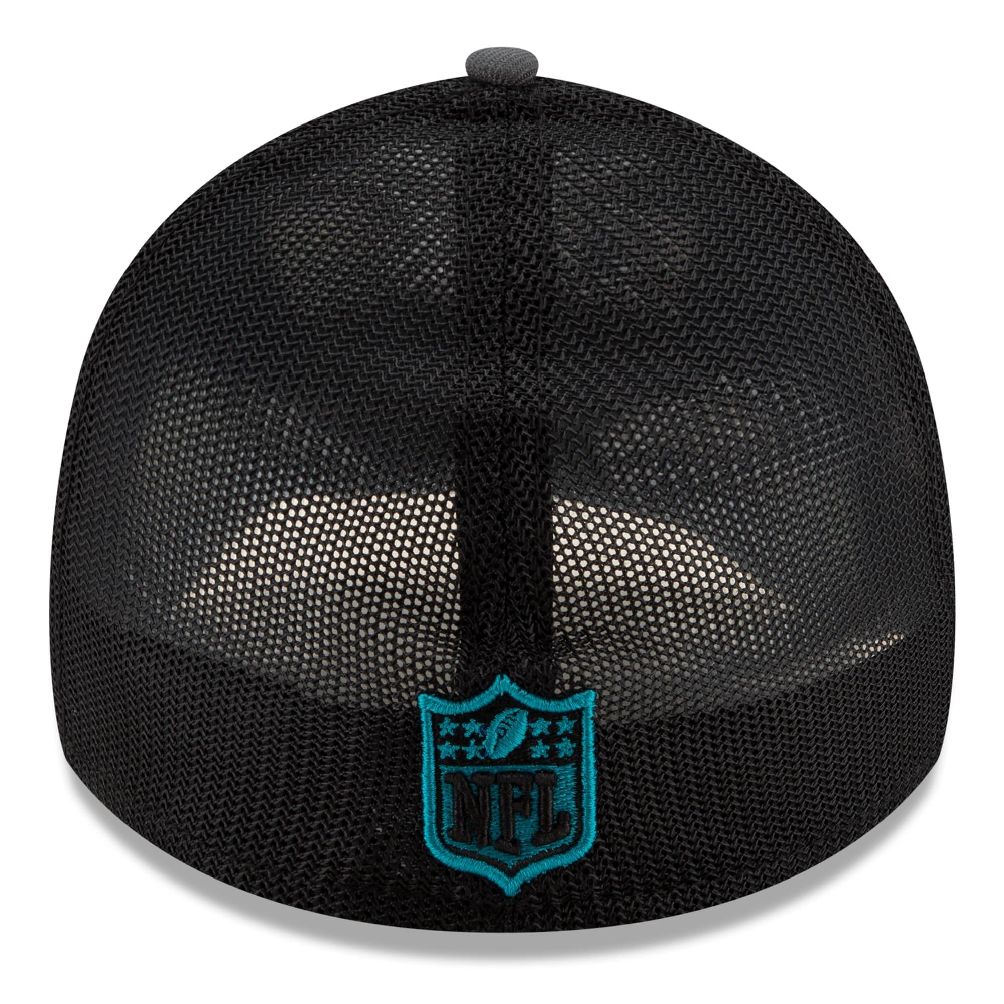 New Era Caps Jacksonville Jaguars New Era 2021 NFL Draft 39THIRTY Flex Fit Curve Hat - Graphite