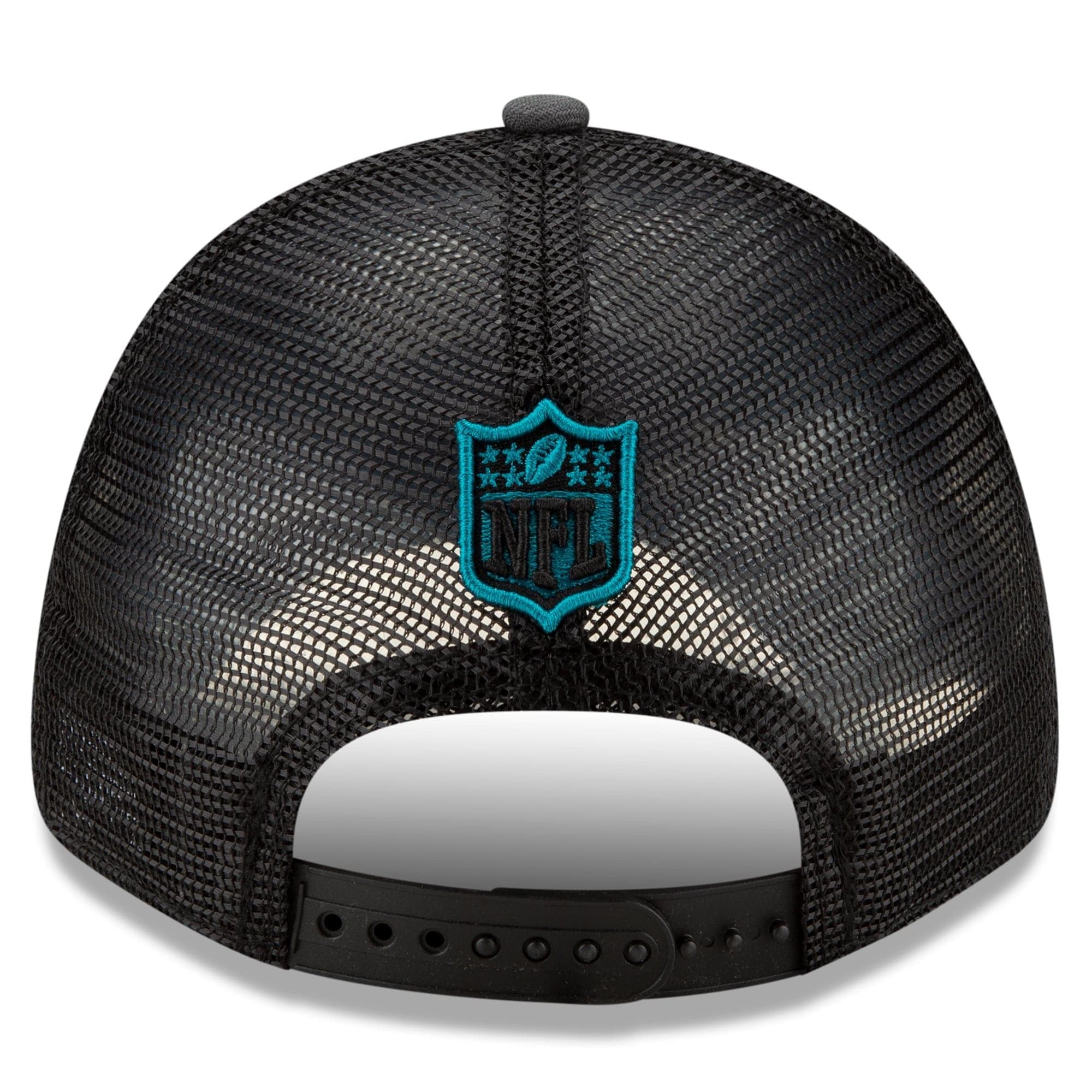 New Era Caps Jacksonville Jaguars New Era 2021 NFL Draft 9FORTY Snapback Curve Hat - Graphite