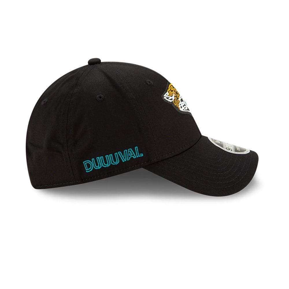 New Era Caps Jacksonville Jaguars New Era NFL 2020 Draft 9FORTY Stretch Snapback Curve Hat - Black