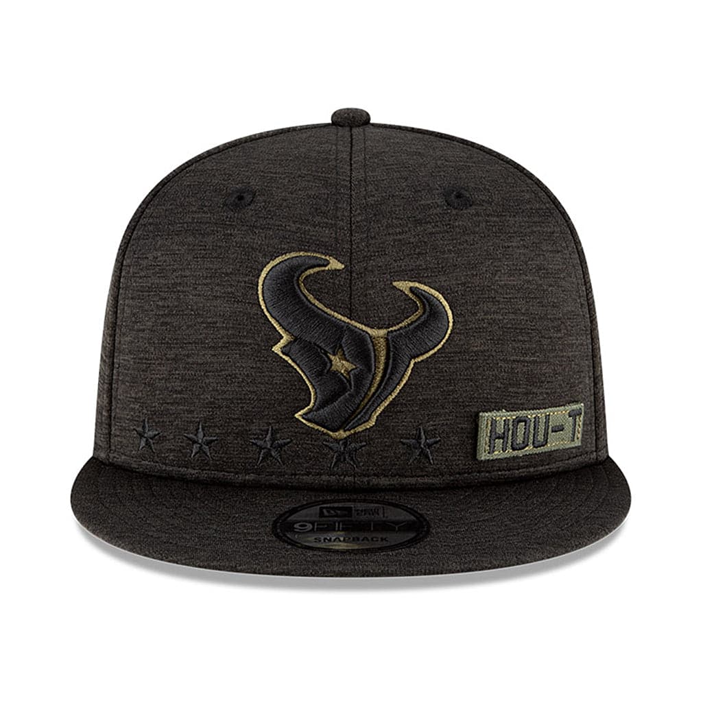 New Era Caps Jacksonville Jaguars New Era NFL 2020 Salute To Service 9FIFTY Snapback Hat - Black