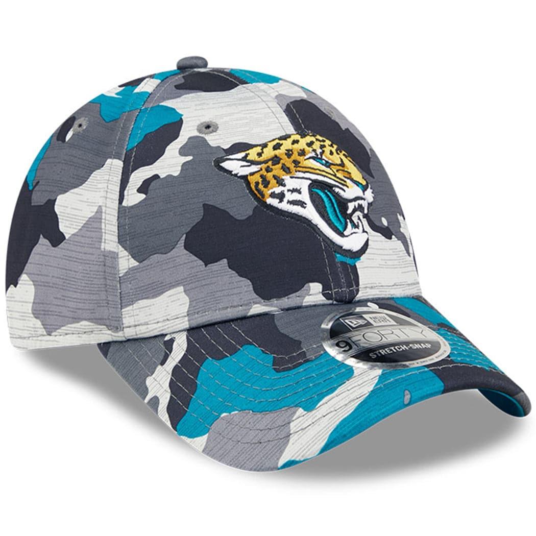 New Era Caps Jacksonville Jaguars New Era NFL 22 Training Camp 9FORTY Stretch Snap Hat - Camo