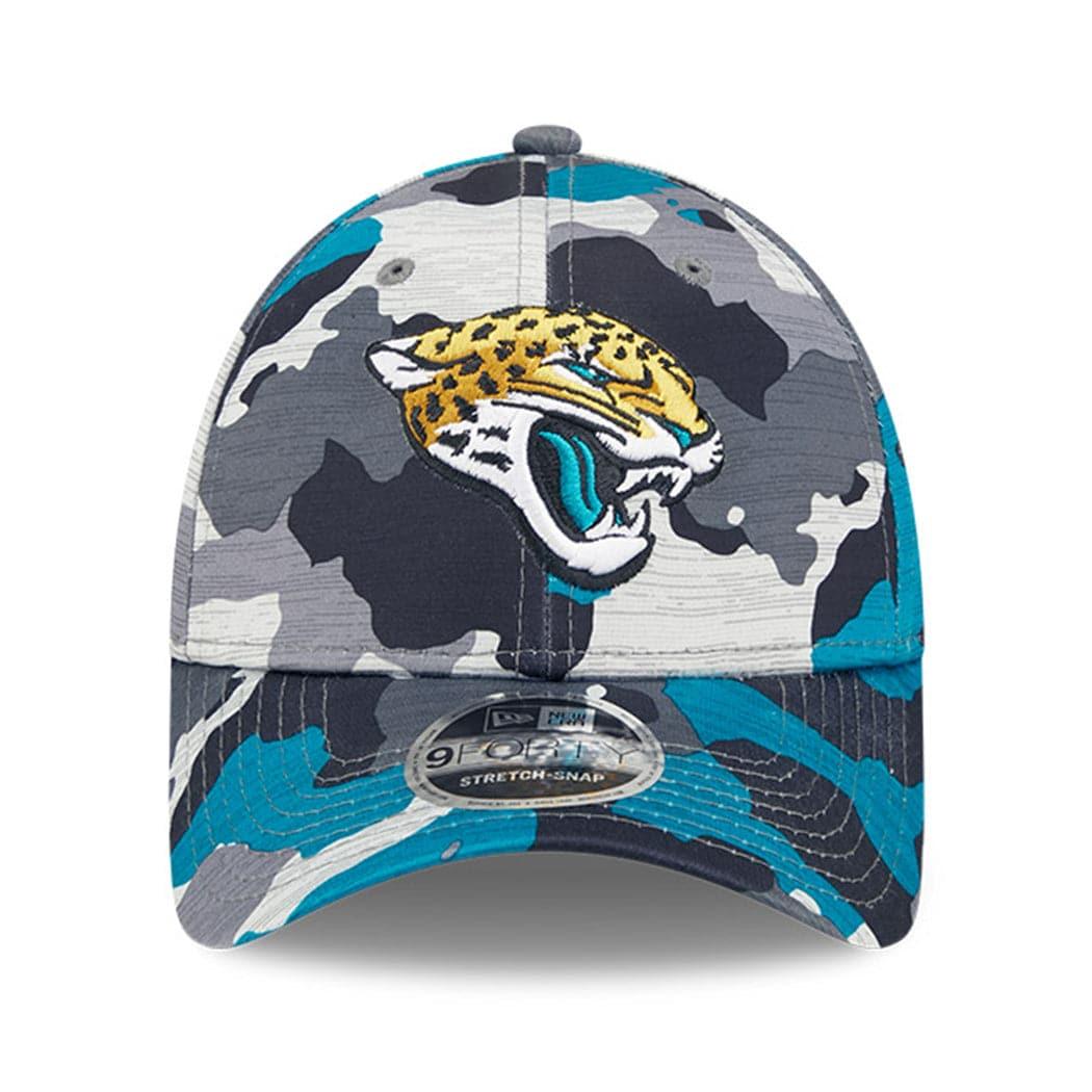 New Era Caps Jacksonville Jaguars New Era NFL 22 Training Camp 9FORTY Stretch Snap Hat - Camo