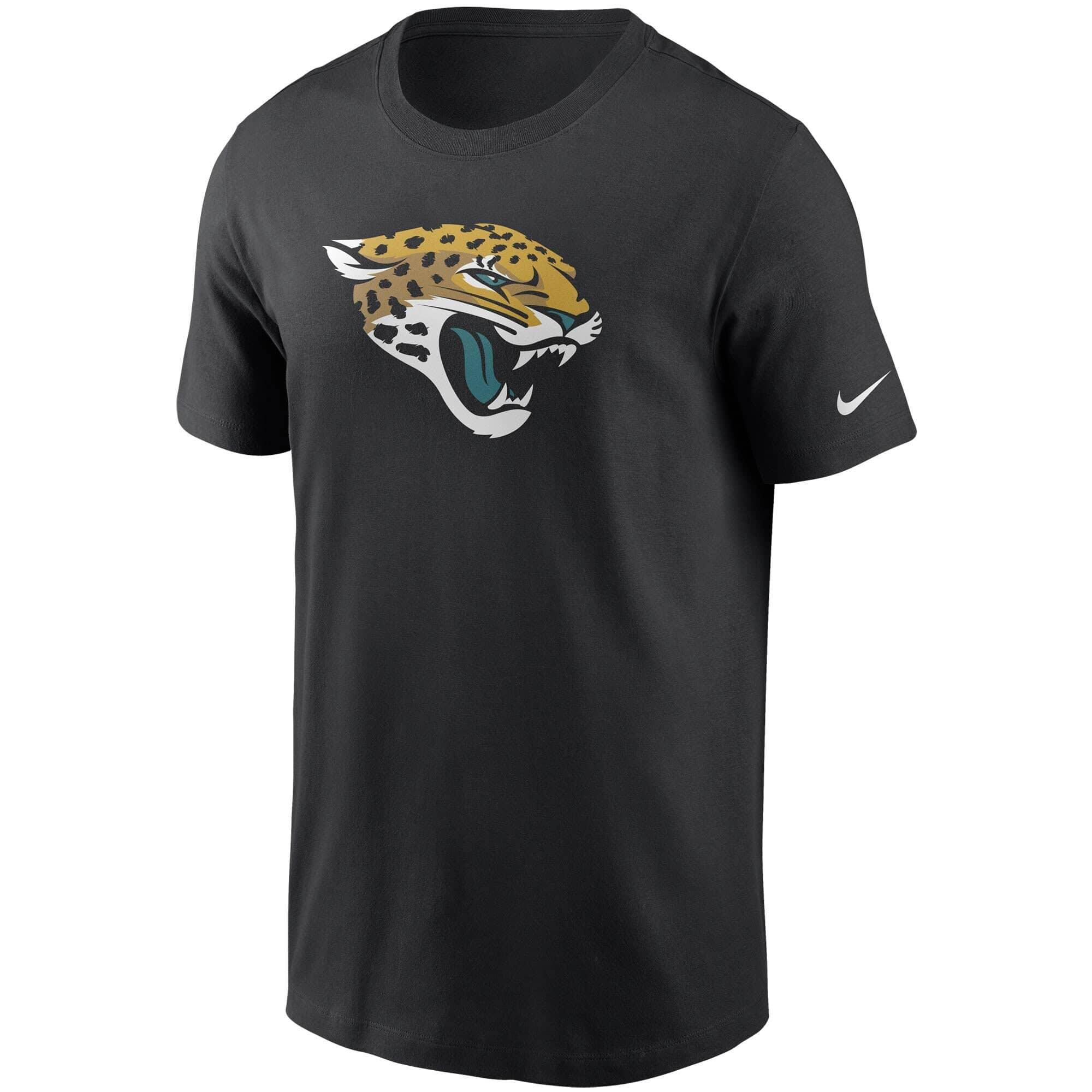 Nike T-Shirts Jacksonville Jaguars Nike NFL Logo Essential T-Shirt - Black