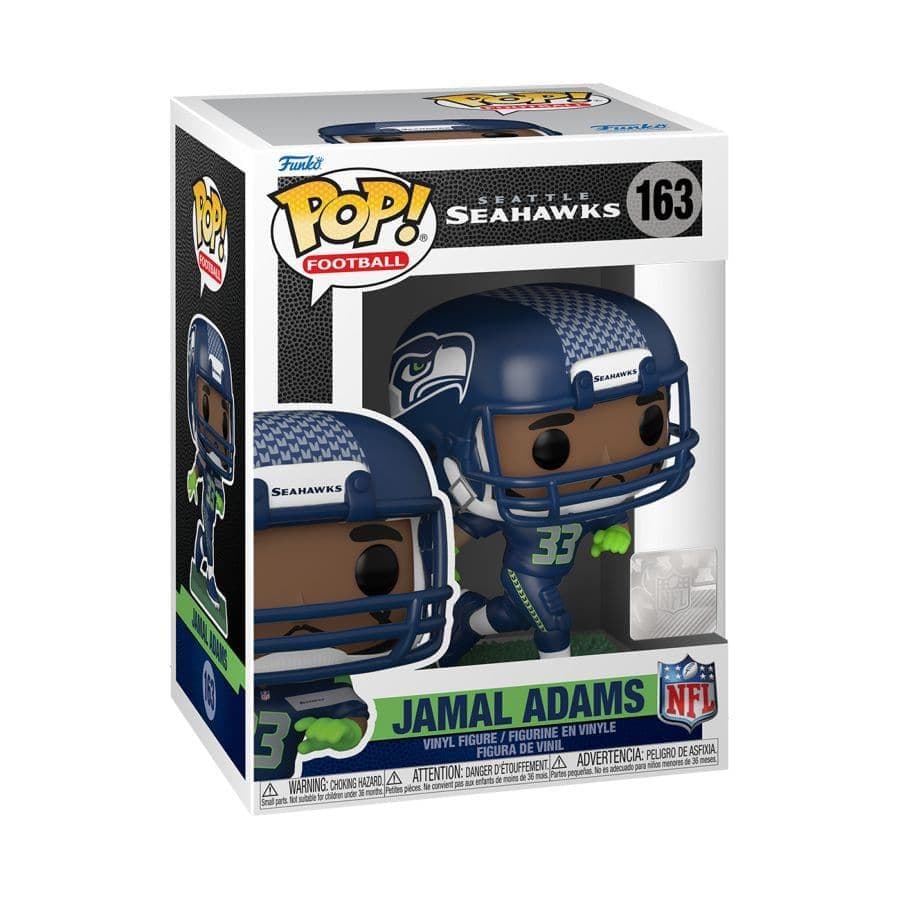 Funko Figures Jamal Adams Seattle Seahawks Funko NFL Pop Vinyl 3.75" Figure
