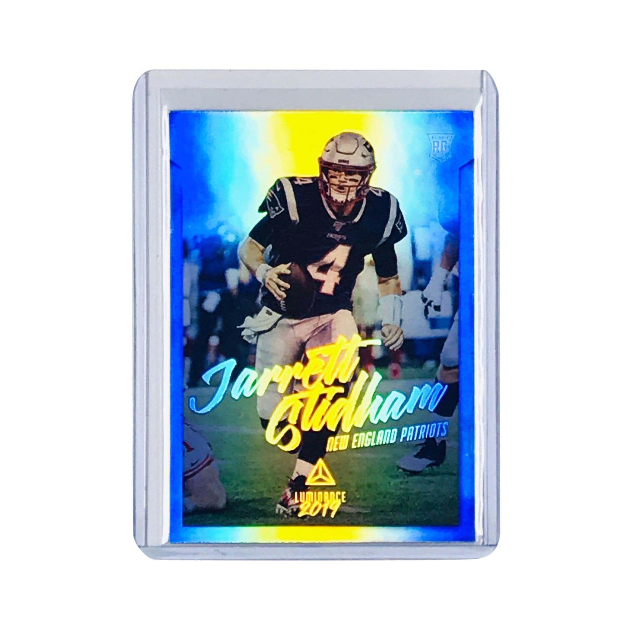 Panini Cards Jarrett Stidham New England Patriots 2019 Panini Luminance NFL Silver Rookie Card