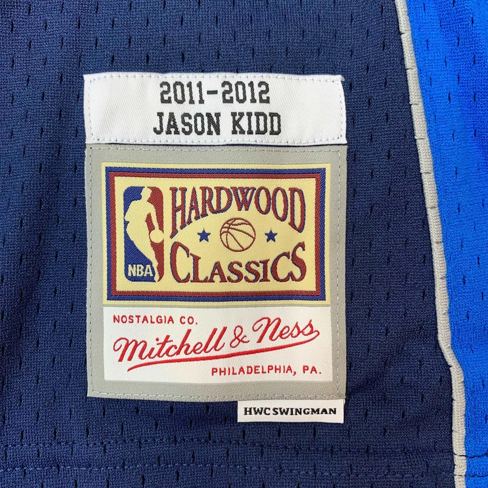 Mitchell And Ness Jerseys Jason Kidd Dallas Mavericks Mitchell & Ness NBA 11-12 Away Swingman Jersey - Navy