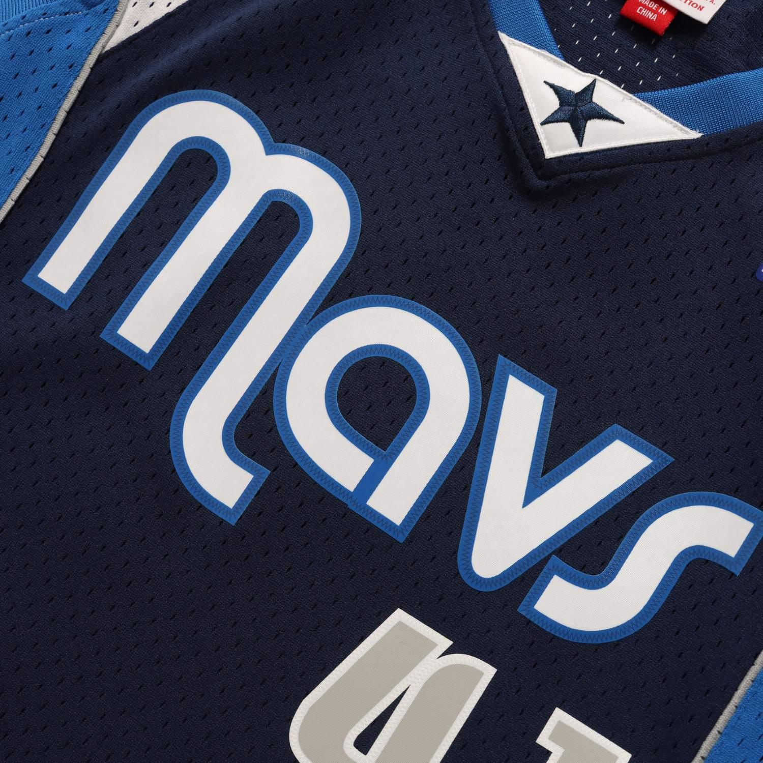 Mitchell And Ness Jerseys Jason Kidd Dallas Mavericks Mitchell & Ness NBA 11-12 Away Swingman Jersey - Navy