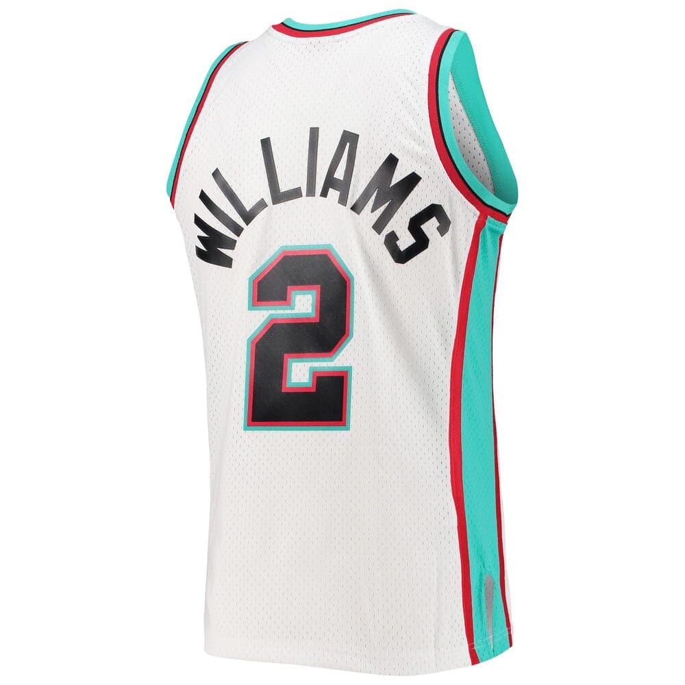 Mitchell And Ness Jerseys Jason Williams Memphis Grizzlies Mitchell & Ness NBA 01-02 Home Swingman Jersey - White